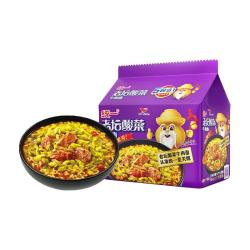 统一红烧方便面老坛酸菜香辣牛肉面藤椒五合一袋组合装老坛酸菜5袋/包 6.8元 - 86线报