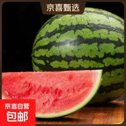 京东自营海南麒麟西瓜4-6斤带箱包邮 9.9元 - 86线报