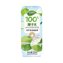 佰恩氏100%NFC纯椰子水果汁饮料200ml*12瓶 14.95元 - 86线报