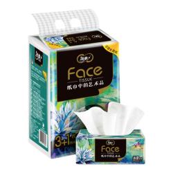洁柔高端油画系列抽纸4层80抽4包(195*133mm) 4.9元 - 86线报