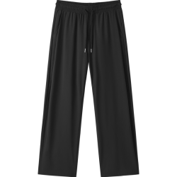 gxgjeans美式暗格纹垂顺休闲直筒长裤黑色 126元 - 86线报