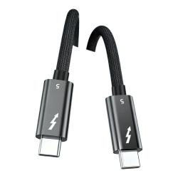 石加雷电5全功能typec数据线快充线80G双头充电线视频线pd240w1米 18.9元 - 86线报