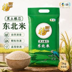 福临门黑土粮芯东北大米5kg袋中粮粳米 17.5元 - 线报酷