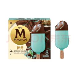 梦龙黑巧克力薄荷味冰淇淋雪糕冰激凌65g*4支 拍4件 100.48元 - 86线报