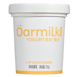 Oarmilk低糖酸奶0乳糖6种有益菌单桶发酵720g 13.48元 - 86线报