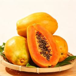 果迎鲜 广西红心木瓜 冰糖心牛奶木瓜 净果4.5斤 京东此款目前活动售价18.8 - 86线报