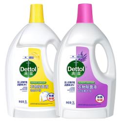 滴露高效杀菌除螨除味衣物消毒液柠檬3L+薰衣草3L 111.62元 - 86线报