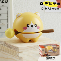 健田招财猫木鱼解压情绪稳定桌面工位装饰创意小摆件新年 14.3元 - 线报酷