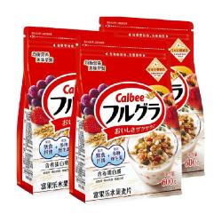 卡乐比富果乐原味水果麦片600g*3袋冲饮即食早餐饱腹 116.57元 - 线报酷