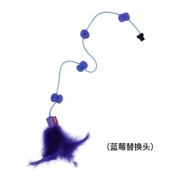 GiGwi猫咪玩具逗猫棒长杆解闷自嗨仿真羽毛宠物用品耐咬 18.06元 - 86线报