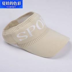 夏娃的色彩新款格子空顶防晒帽 7.2元 - 86线报