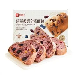 良品铺子 蓝莓桑葚全麦面包 500g
