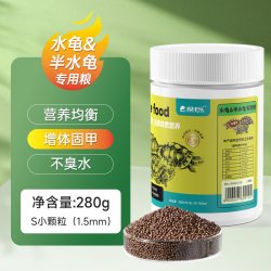 柏卡乐中华草龟专用龟粮乌龟饲料幼龟黄缘龟食物鳄龟巴西龟粮小颗粒通用 16.5元 - 86线报