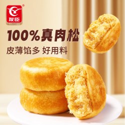 友臣肉松饼500g（葱香）散装 17.5元 - 美泡泡