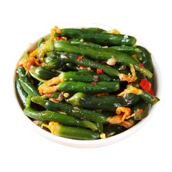 八咸王延边朝鲜小黄瓜咸菜黄瓜开味下饭菜酱菜东北小吃咸菜酸甜泡菜小黄瓜250g+萝卜条250g - 86线报