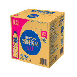 青啤优活饮用水1.5L*12瓶整箱大瓶装水 31.9元 - 86线报