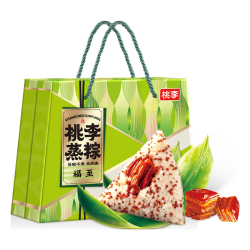 桃李蒸粽礼盒3味6粽900g 19.9元 - 86线报