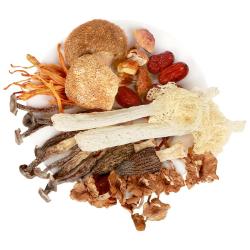 盖亚农场 七彩菌菇汤包90g羊肚菌虫草花菌类煲汤材料清炖棒骨炖鸡料包 - 86线报