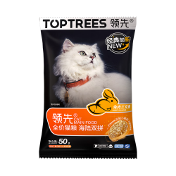 领先海陆双拼猫粮兔肉三文鱼味成幼猫益生菌猫粮营养配方兔肉三文鱼50g*4包 9.90元 - 86线报