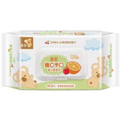 HITO 维C婴儿手口柔湿巾 天猫精选此款目前活动售价8.9元 - 86线报