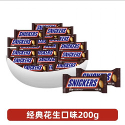 士力架花生夹心巧克力散装户外出游年货零食饱腹能量棒 7.62元 - 86线报