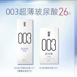 名流安全套003超薄玻尿酸26只 13.9元 - 86线报