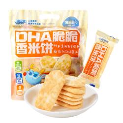 小鹿蓝蓝DHA脆脆香米饼儿童脆米饼仙贝米果饼干零食120g 7.8元 - 86线报
