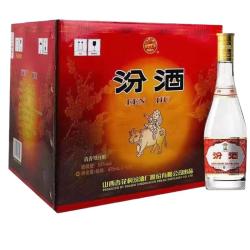 汾酒黄盖玻汾53度475mL*6*2箱清香型白酒 440元 - 86线报