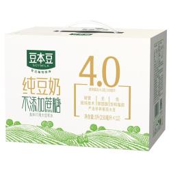豆本豆纯豆奶250ml*12盒 19.45元 - 线报酷