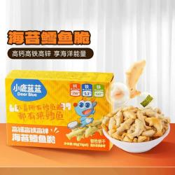 小鹿蓝蓝高钙高铁高锌海苔鳕鱼脆10g*6包 12.25元 - 86线报