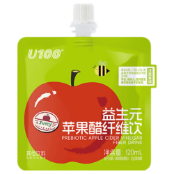 U100苹果醋纤维饮120ml*1袋 3.2元 - 86线报