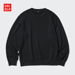 优衣库男装女装卫衣长袖运动衫黑色2XL 86.22元 - 86线报