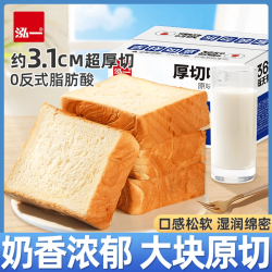 泓一厚切吐司面包1000g 14.9元 - 86线报