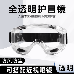 瑞拉盾JY-999防风护目镜全透明大眼罩高清视野不起雾 13.8元 - 86线报