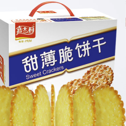 嘉士利甜薄脆饼干芝麻味800g 18.85元 - 86线报