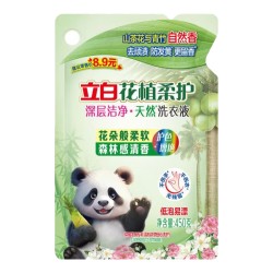 立白花植柔和深层洁净洗衣液450g*1袋 2.9元 - 86线报