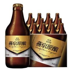 燕京啤酒原酿12度白啤小黑金300ml*12瓶 38.05元 - 86线报