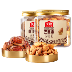 沃隆坚果211g巴旦木+211g碧根果 29.8元 - 美泡泡 沃隆坚果211g巴旦木+211g碧根果 29.8元 - 美泡泡