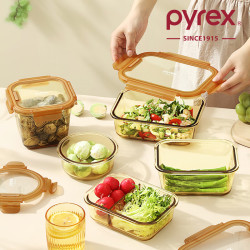 Pyrex微波炉加热玻璃饭盒 19.88元 - 线报酷