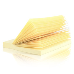 得力便利贴便签纸76*76mm便签本记事贴自粘留言本100张办公用品颜色随机7737 1元 - 折送网