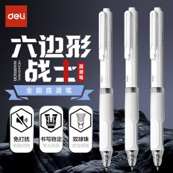 得力静音中性笔双珠st笔头按动1支装 3.01元 - 86线报
