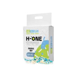 憨仕猫砂海盐7合1木薯混合猫砂除臭豆腐猫砂低尘膨润土结团可冲厕所海盐高分子混合砂2.4kg*1 - 86线报