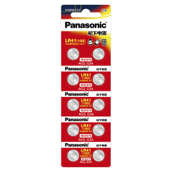 Panasonic LR-41/2B5C 碱性纽扣电池10粒 5.9元 - 86线报