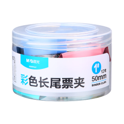 晨光ABS916J5彩色长尾票夹19mm40只装 5.2元 - 86线报