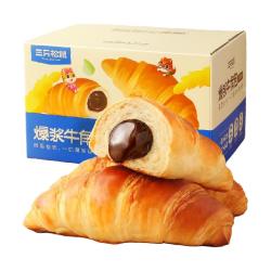 三只松鼠爆浆巧克力味牛角包525g×1箱箱装 7.58元 - 86线报
