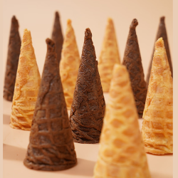 自然道冰淇淋蛋筒咸蛋黄巧克力味鸡蛋卷35g*6包共60个 13.9元 - 86线报