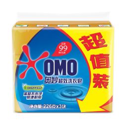 奥妙99超效香皂洗衣皂226g*3 11.9元 - 86线报