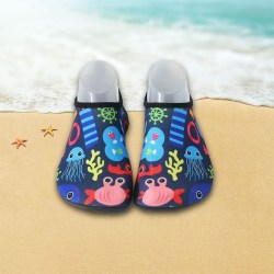 如弘男女儿童沙滩鞋潜水鞋浮潜鞋宝宝游泳涉水鞋袜防滑溯溪鞋速干凉鞋 11.89元 - 86线报