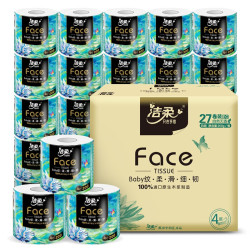洁柔艺术油画系列卷纸4层200g27卷 84.9元 - 86线报