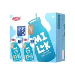 三元纯牛奶小方白脱脂灭菌乳卡皮巴拉联名200ml*24盒 34.9元 - 86线报